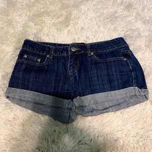 Dark Wash Jean Shorts